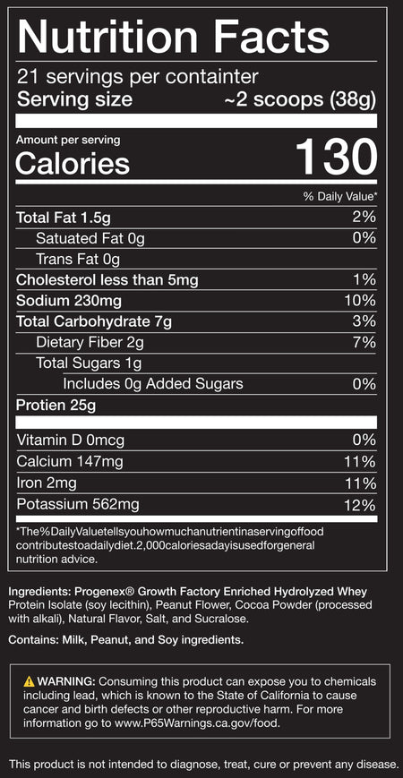 Supplement facts